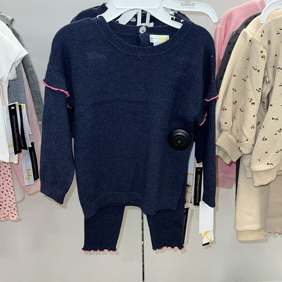 BLOOMIE’S BABY GIRLS SWEATER TOP & LEGGING SET 6/12M - Picture 9 of 11